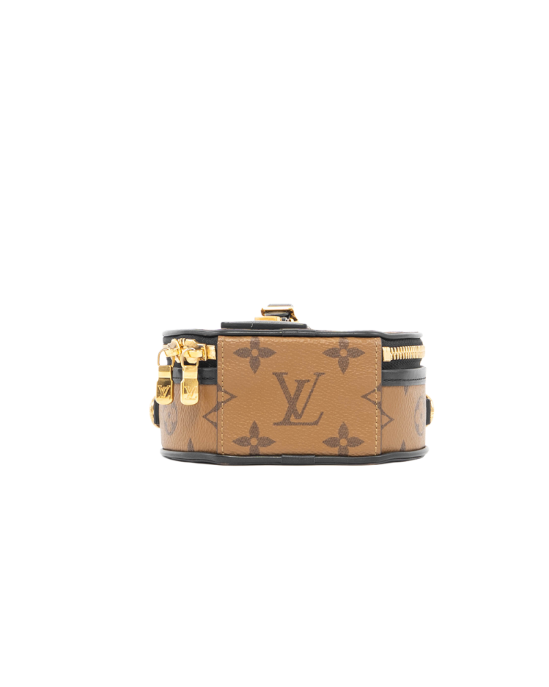 LV BOETIE MINI BROWN MONOGRAM REVERSE GHW MICROCHIP 5442