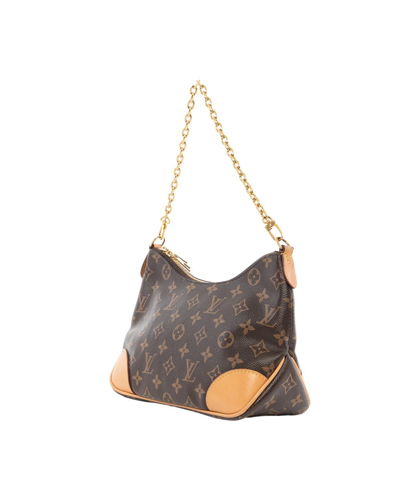 LV BOULOGNE BB BROWN MONOGRAM CANVAS GHW MICROCHIP 4239