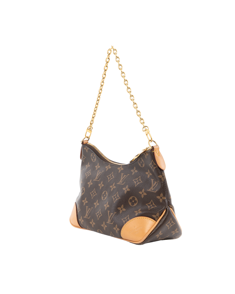 LV BOULOGNE BB BROWN MONOGRAM CANVAS GHW MICROCHIP 4240
