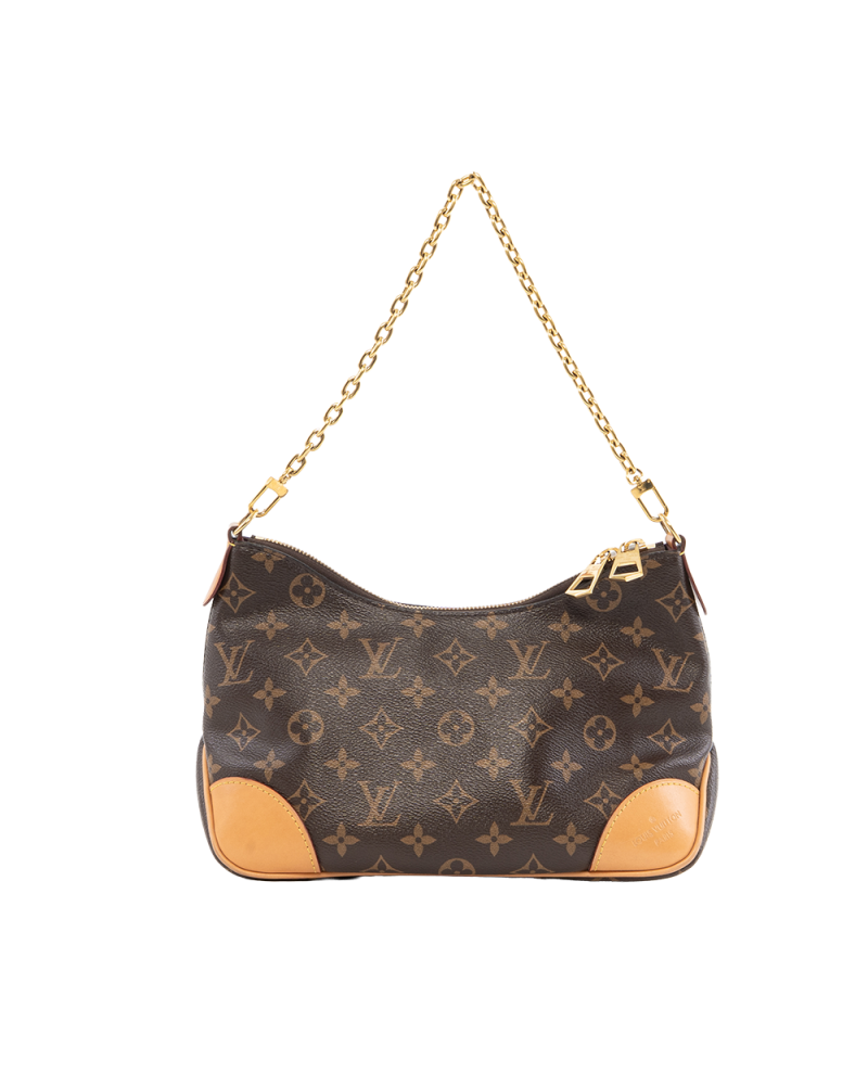 LV BOULOGNE BB BROWN MONOGRAM CANVAS GHW MICROCHIP 4241