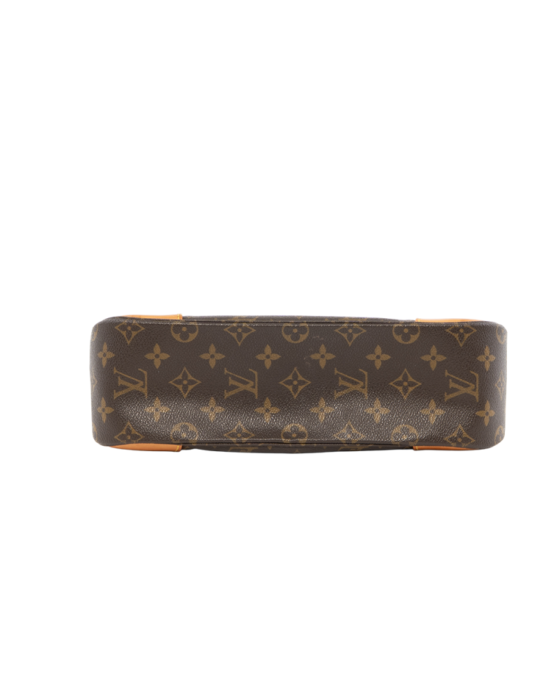 LV BOULOGNE MM BROWN MONOGRAM CANVAS GHW AS0012 4220