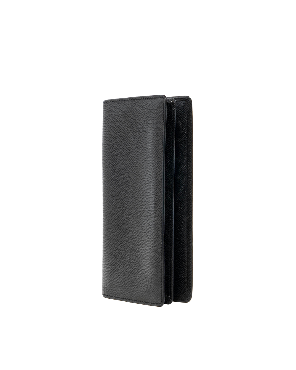 LV BRAZZA WALLET LONG BLACK TAIGA CALF CT0036 8050
