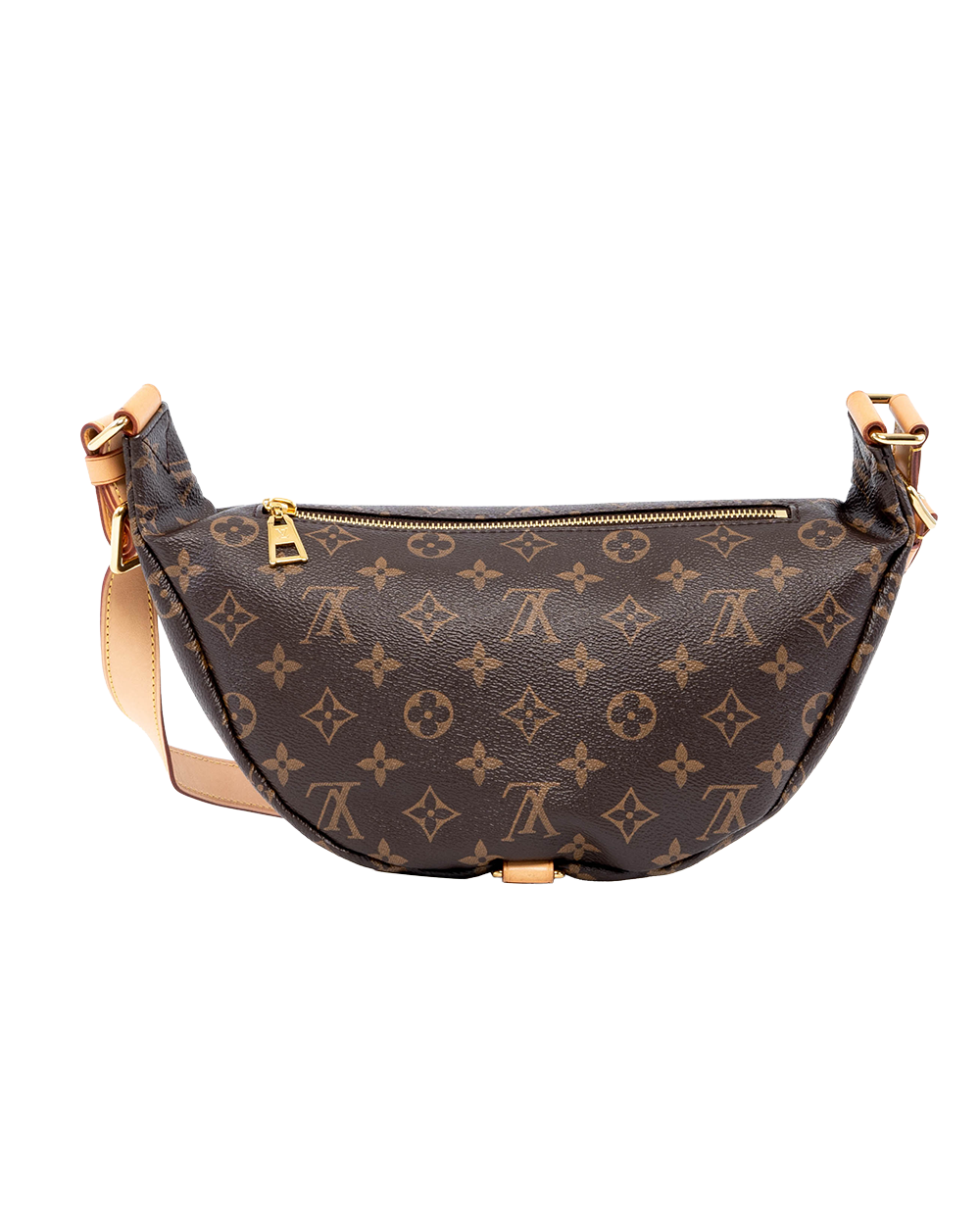 LV BUMBAG MM BROWN MONOGRAM CANVAS GHW MICROCHIP 04307
