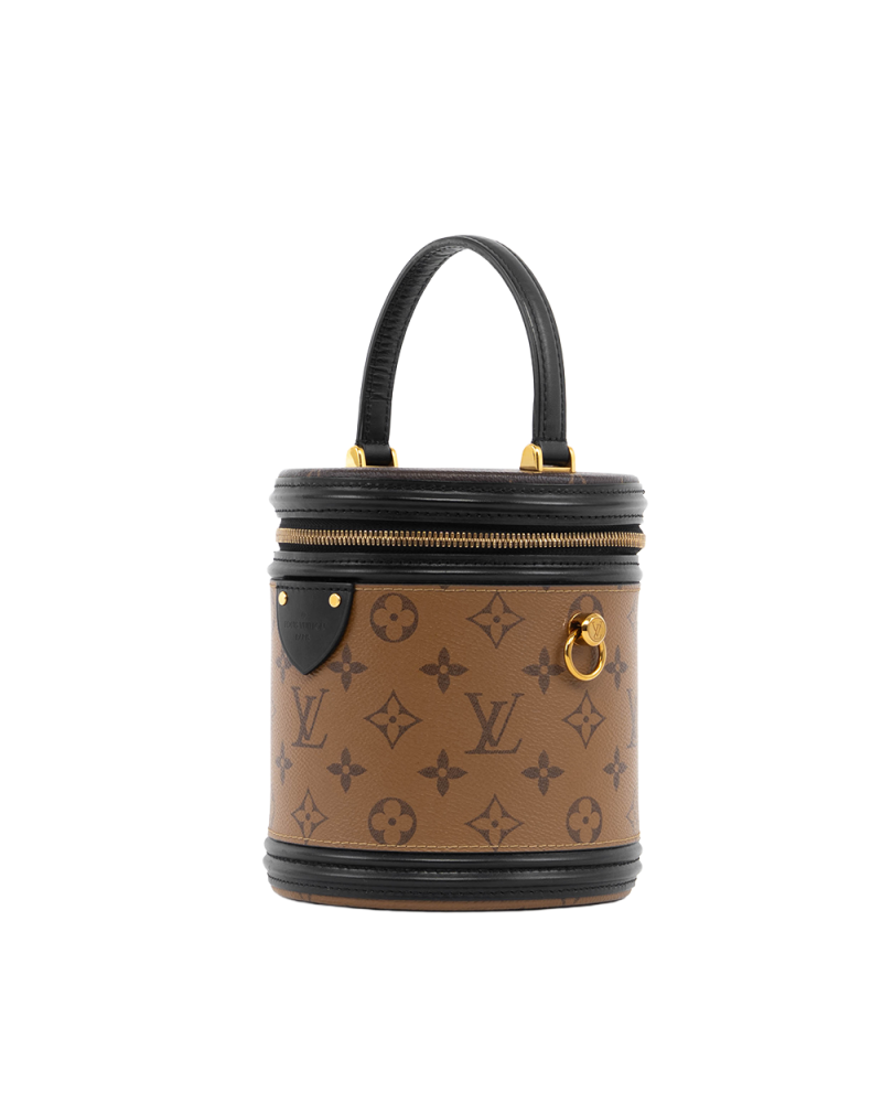 LV CANNES PM REVERSE MONOGRAM CANVAS GHW MICROCHIP 5336