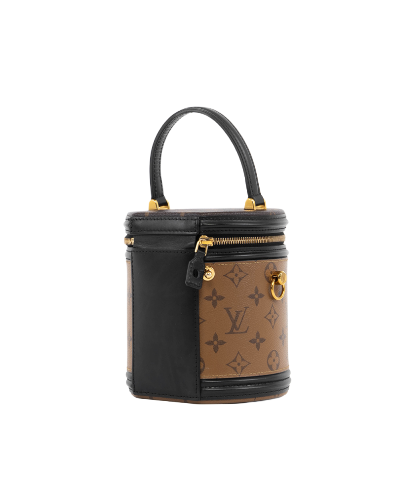 LV CANNES PM REVERSE MONOGRAM CANVAS GHW MICROCHIP 5337