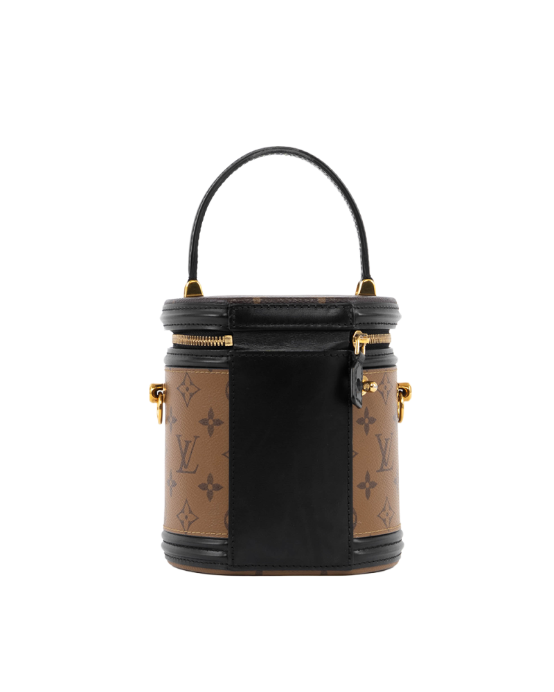 LV CANNES PM REVERSE MONOGRAM CANVAS GHW MICROCHIP 5338