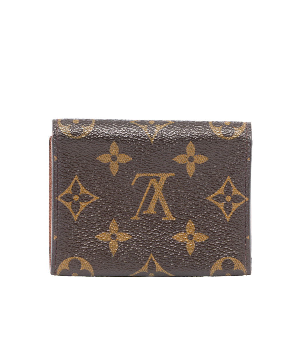 LV CARD HOLDER SHORT BROWN MONOGRAM CANVAS CA0055 0351