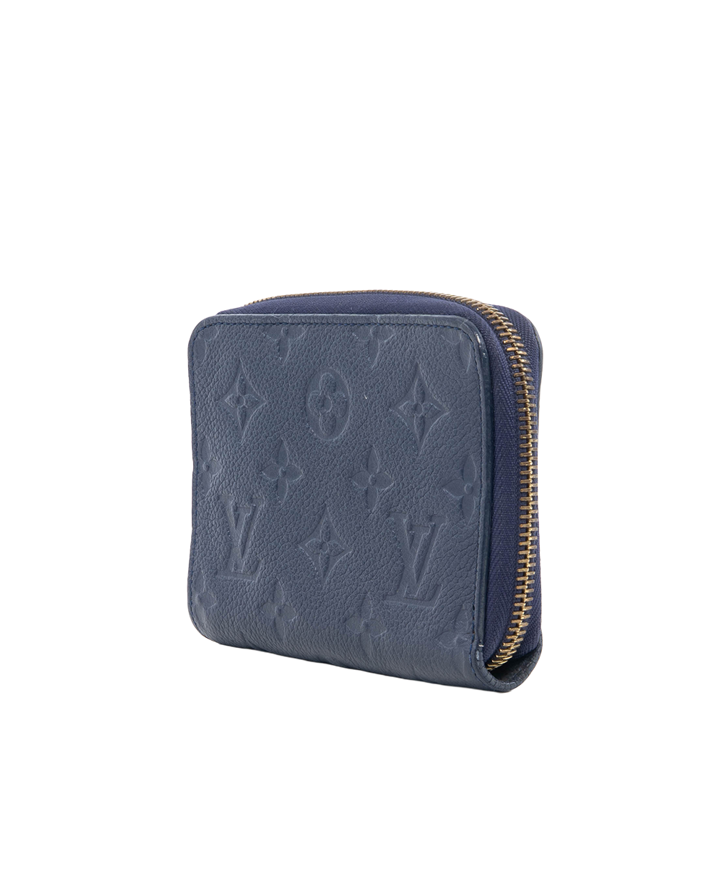 LV CARTERA WALLET SHORT BLUE NAVY EMPREINTE GHW TS4192 0457
