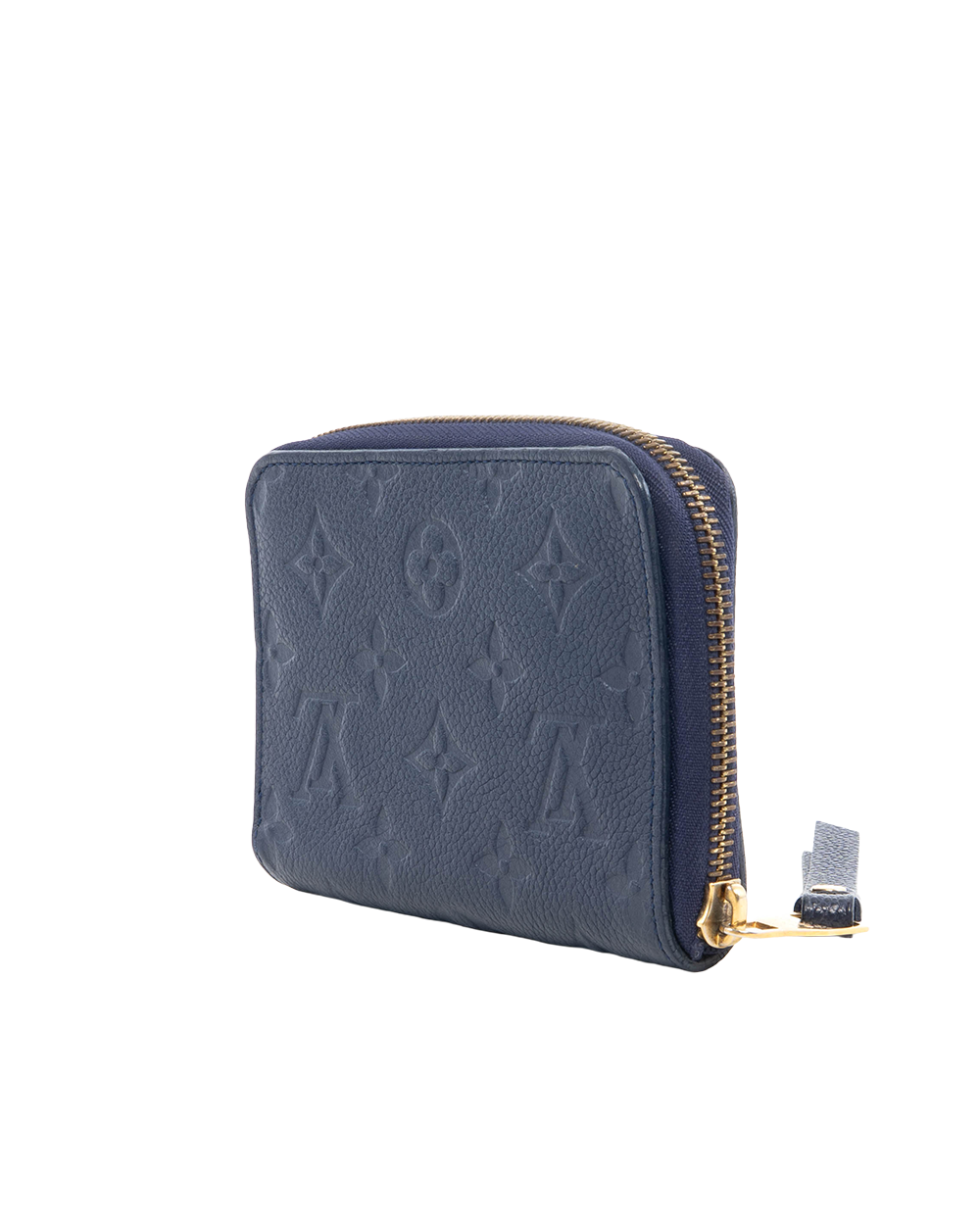 LV CARTERA WALLET SHORT BLUE NAVY EMPREINTE GHW TS4192 0458