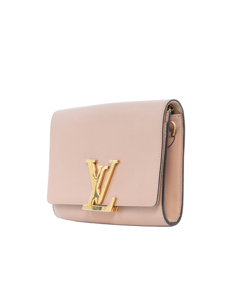 LV CHAIN LOUISE GM BEIGE CALF GHW TR1134 6111