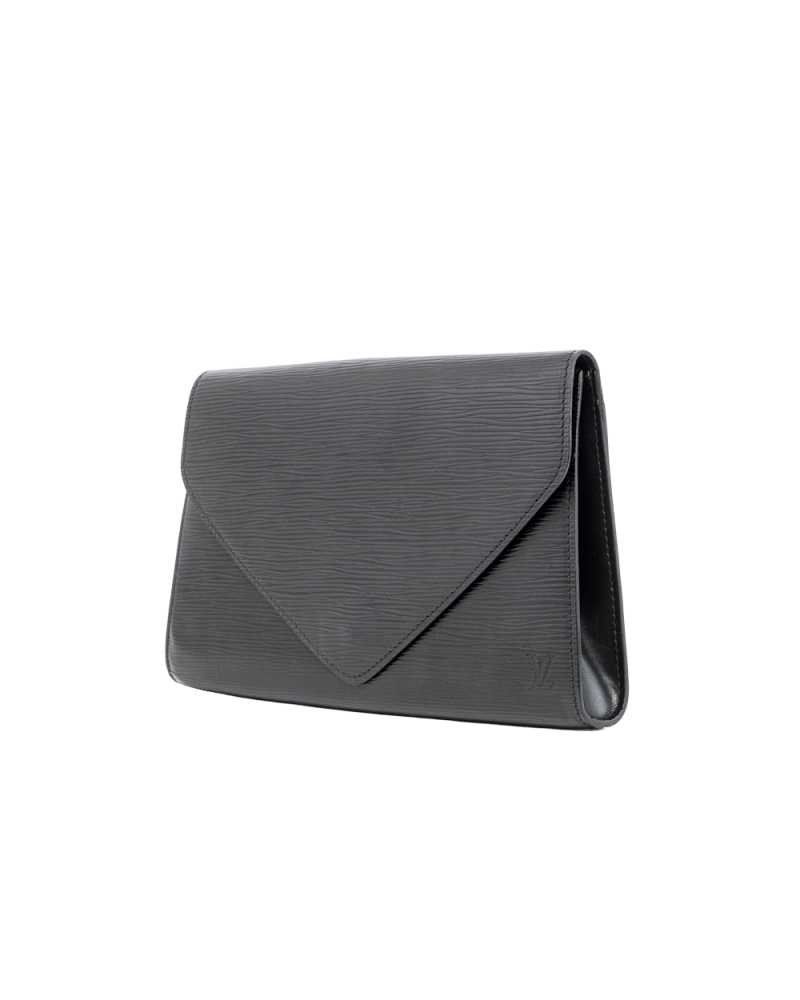 LV CLUTCH BLACK EPI SHW 8906VI 02357