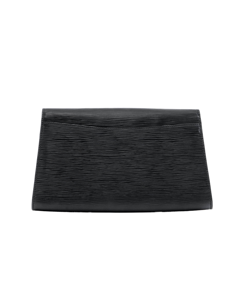 LV CLUTCH BLACK EPI SHW 8906VI 02359
