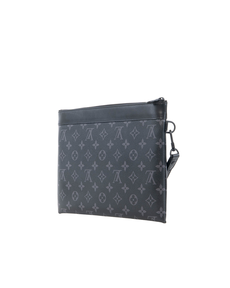 LV CLUTCH ECLIPSE MONOGRAM CANVAS BHW MICROCHIP 5357