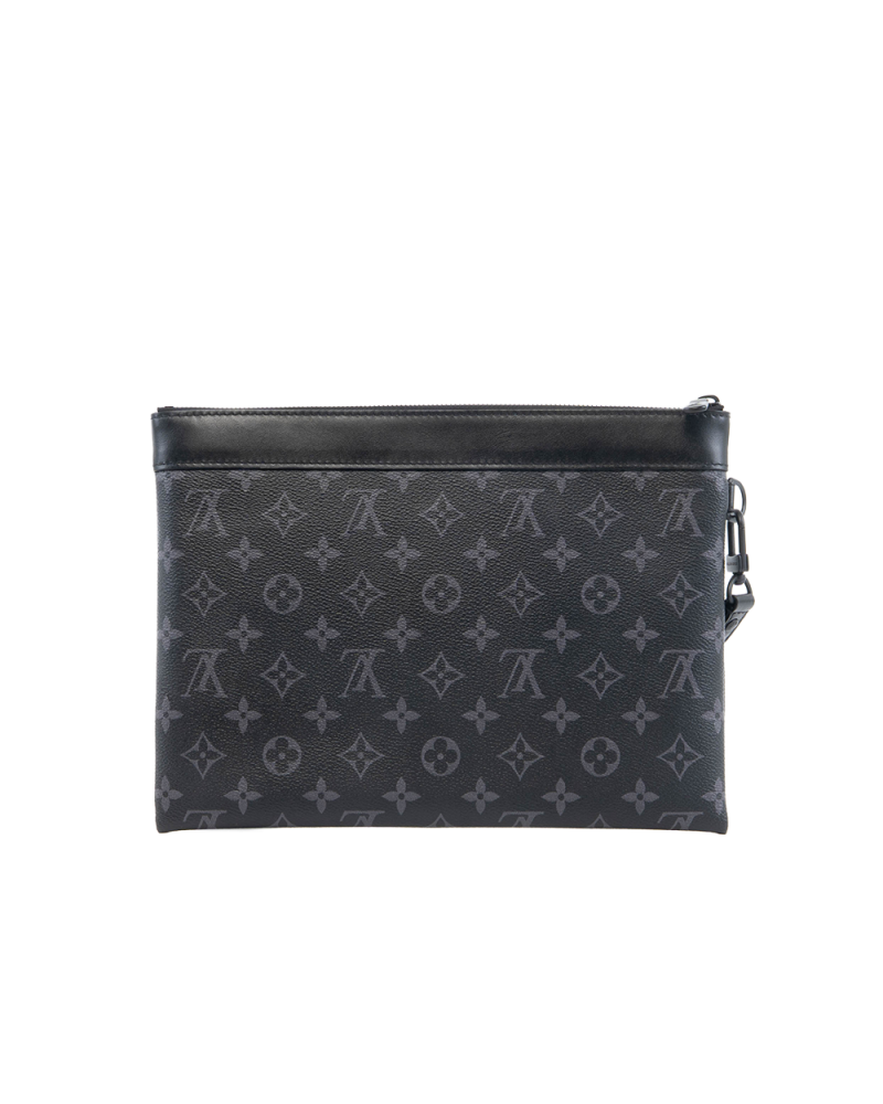 LV CLUTCH ECLIPSE MONOGRAM CANVAS BHW MICROCHIP 5358