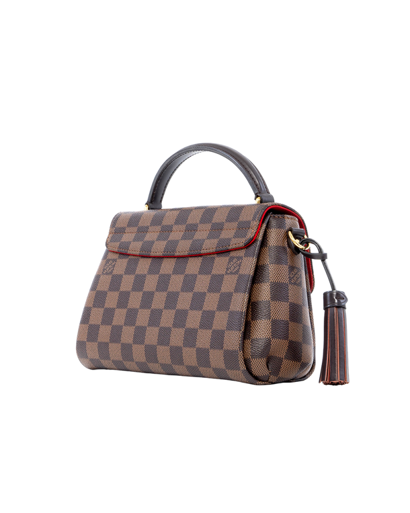 LV CROISETTE BROWN DAMIER CANVAS GHW FL3107 04221