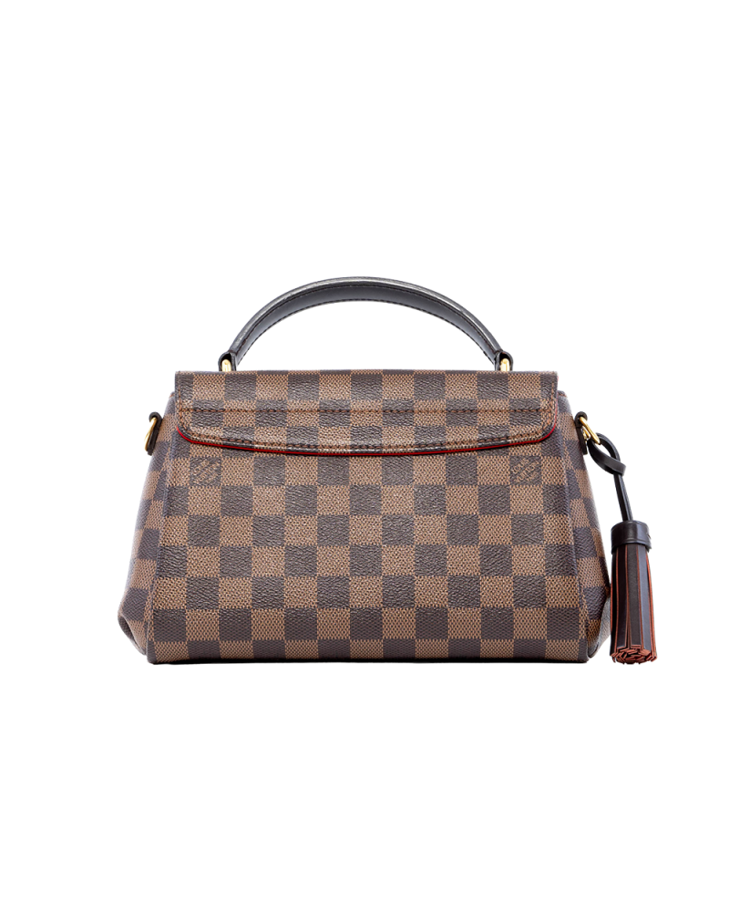 LV CROISETTE BROWN DAMIER CANVAS GHW FL3107 04222
