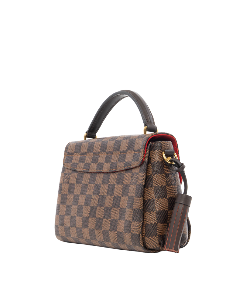 LV CROISETTE PM BROWN DAMIER CANVAS GHW ML0250 8696