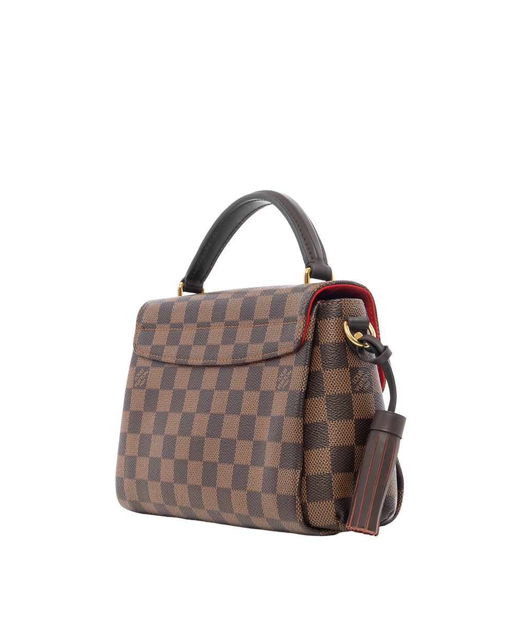 LV CROISETTE PM BROWN DAMIER CANVAS GHW ML0250 8696