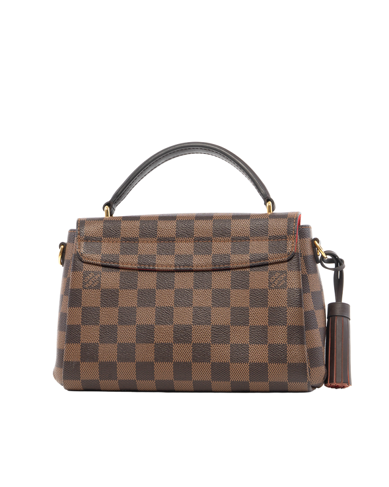 LV CROISETTE PM BROWN DAMIER CANVAS GHW ML0250 8697
