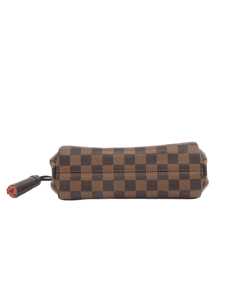 LV CROISETTE PM BROWN DAMIER CANVAS GHW ML0250 8698