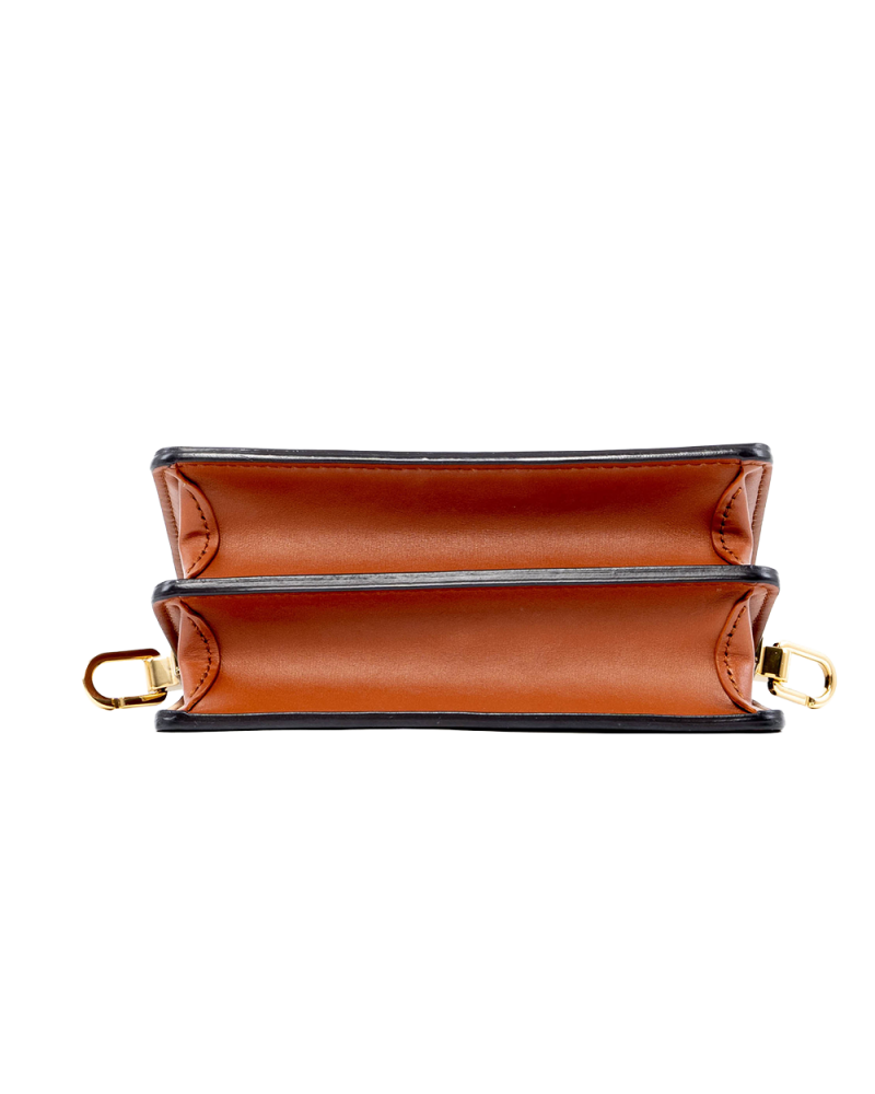 LV DAUPHINE MINI BROWN MONOGRAM REVERSE GHW MICROCHIP 05928