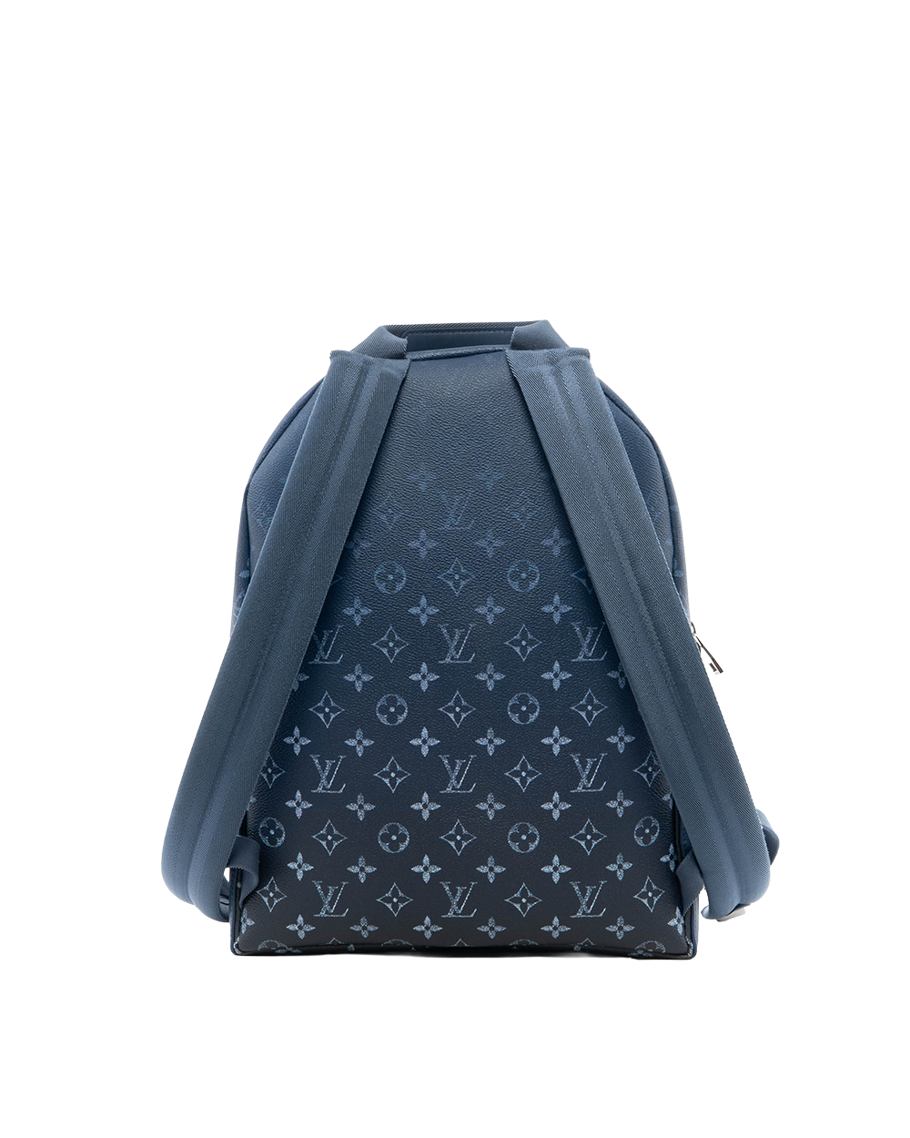 LV DISCOVERY BACKPACK PM BLUE NAVY MONOGRAM CANVAS SHW MICROCHIP 3503