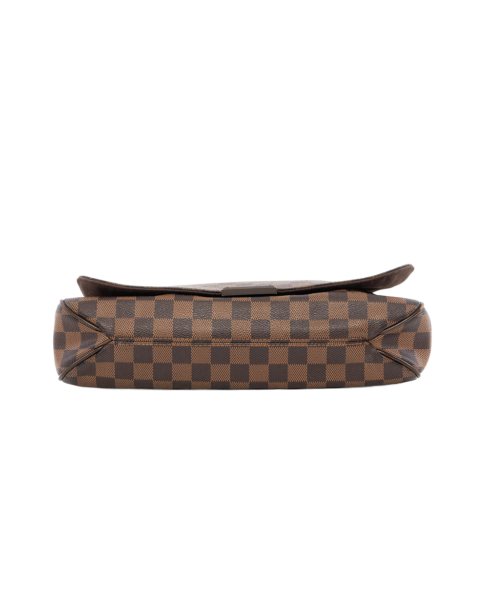 LV DISTRICT MESSENGER MM BROWN DAMIER CANVAS GHW CA1125 9797
