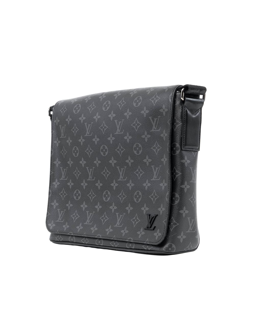 LV DISTRICT MESSENGER MM ECLIPSE MONOGRAM CANVAS SHW GI5127 1001