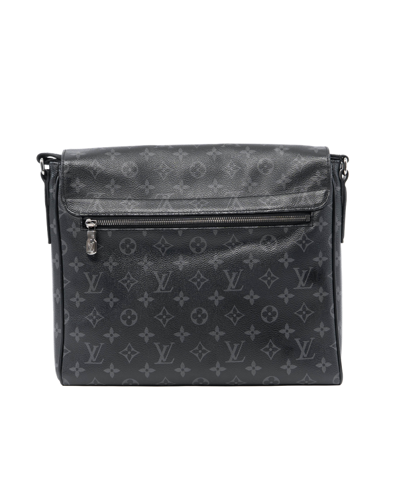LV DISTRICT MESSENGER MM ECLIPSE MONOGRAM CANVAS SHW GI5127 1003