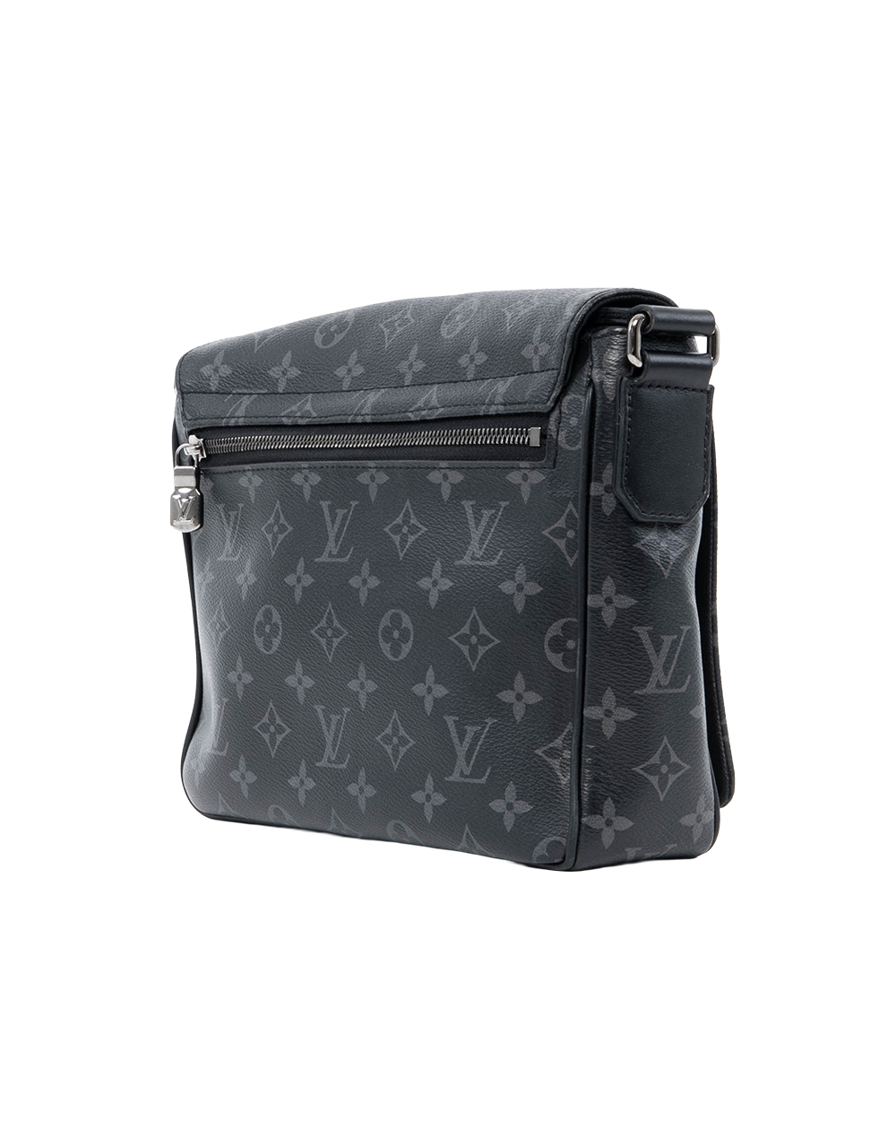LV DISTRICT MESSENGER PM ECLIPSE MONOGRAM CANVAS SHW MICROCHIP 0504