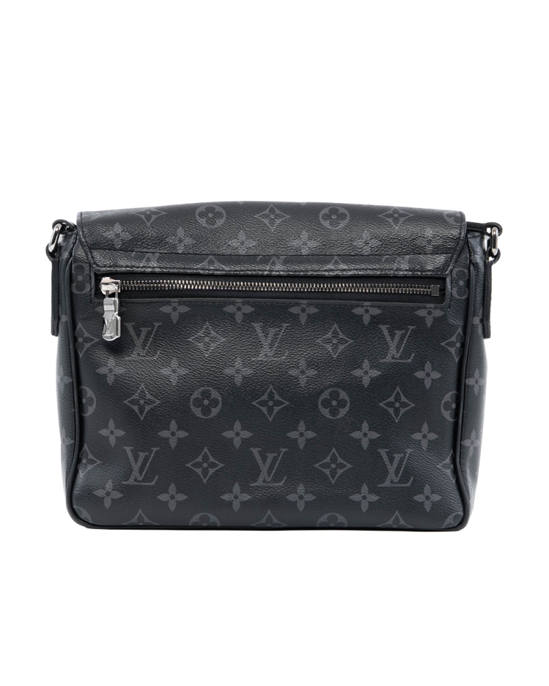LV DISTRICT MESSENGER PM ECLIPSE MONOGRAM CANVAS SHW MICROCHIP 0505