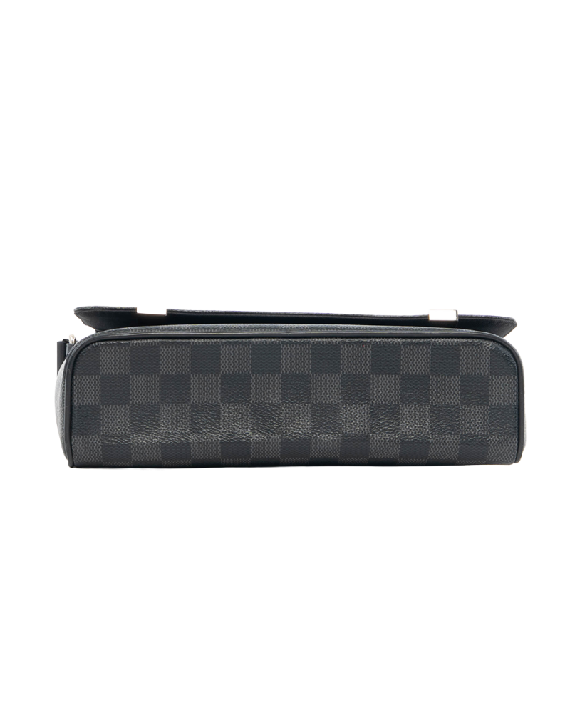 LV DISTRICT MESSENGER PM GRAPHITE DAMIER CANVAS SHW CA2108 7398