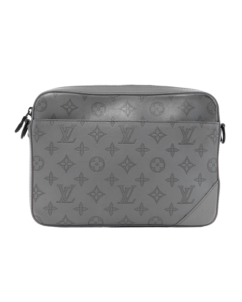 LV DUO MESSENGER GRAY MONOGRAM CANVAS BHW MICROCHIP 0040