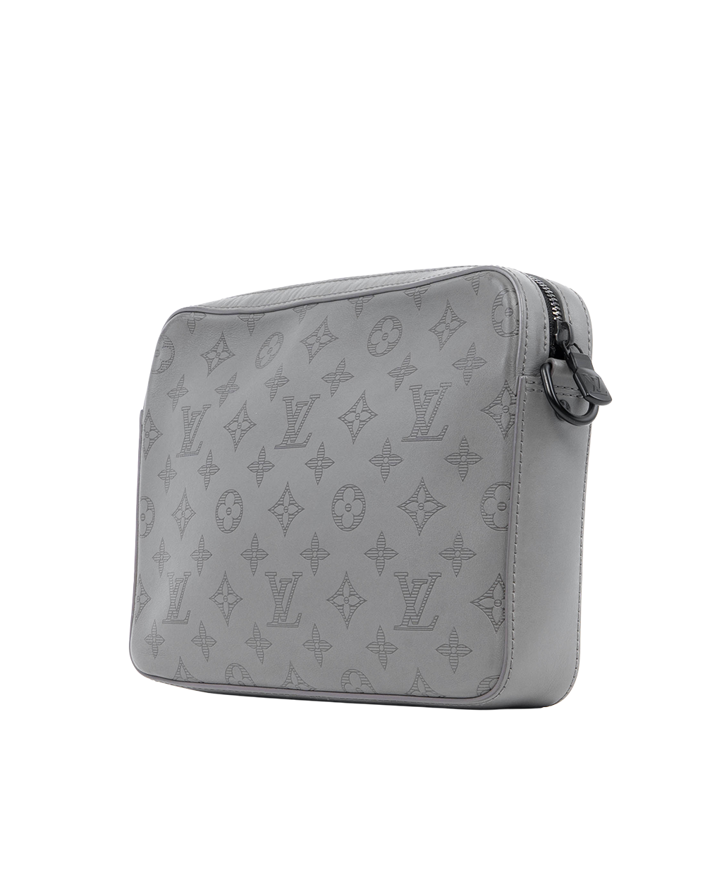 LV DUO MESSENGER GRAY MONOGRAM CANVAS BHW MICROCHIP 0042