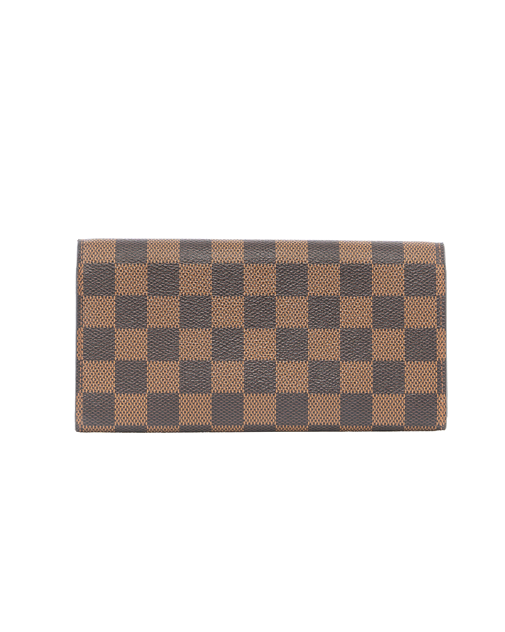 LV EMILIE WALLET LONG BROWN RED DAMIER CANVAS GHW CA0138 4113