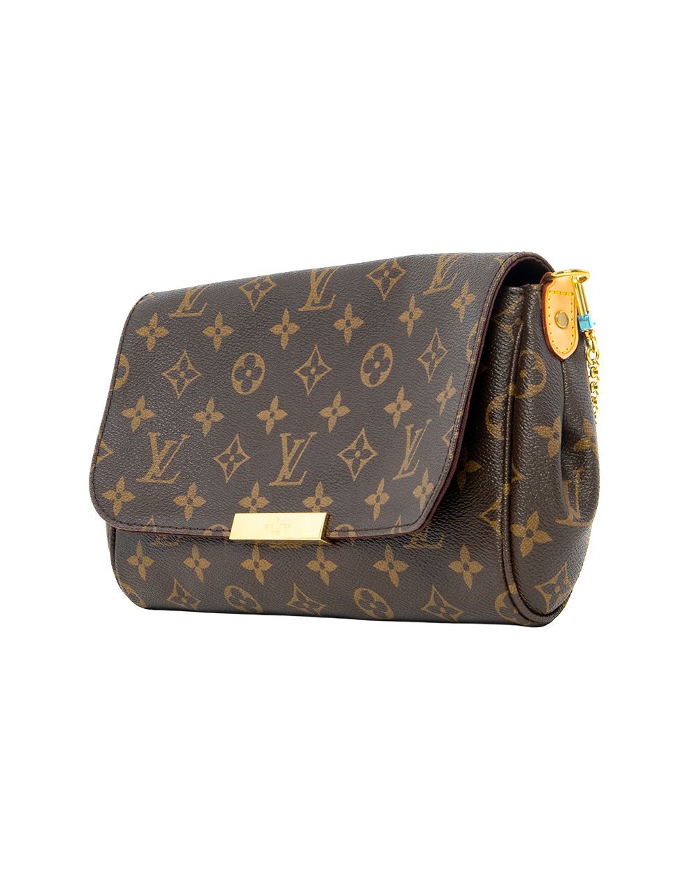LV FAVORITE MM BROWN MONOGRAM CANVAS GHW SA4124 0149