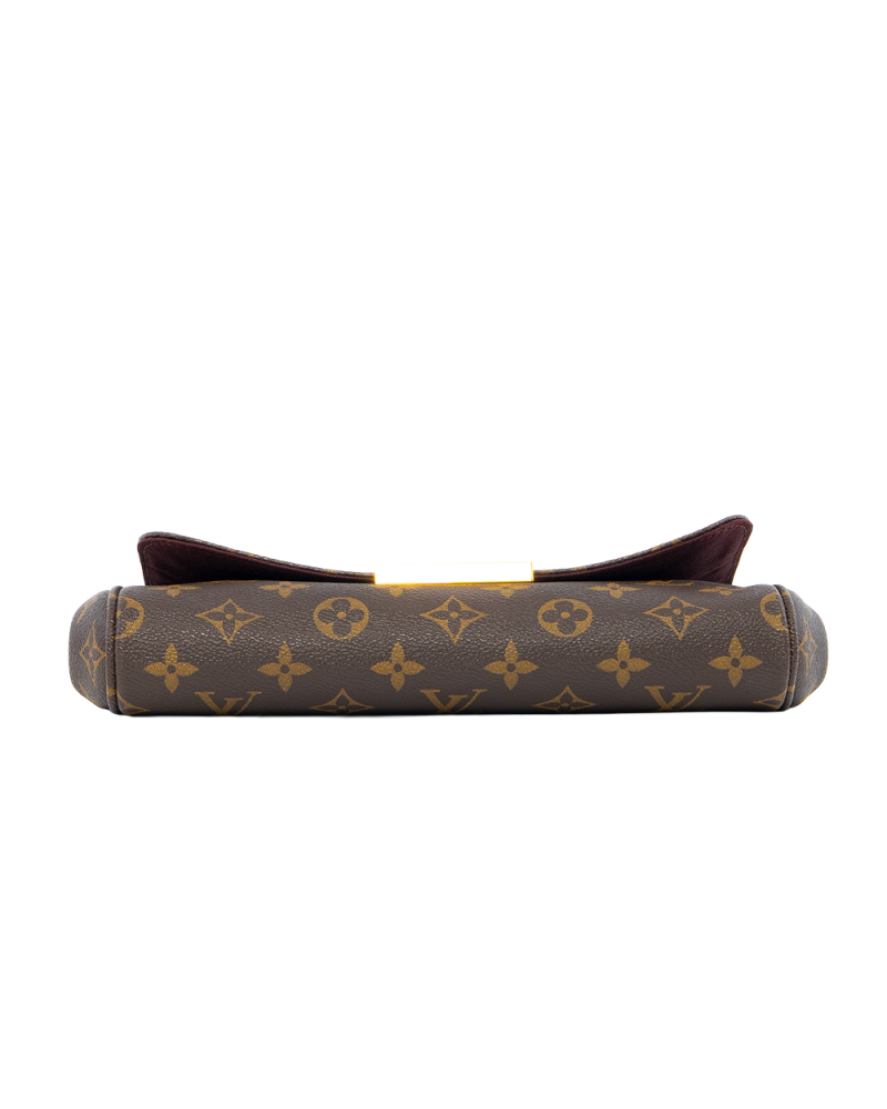 LV FAVORITE MM BROWN MONOGRAM CANVAS GHW SA4124 0152