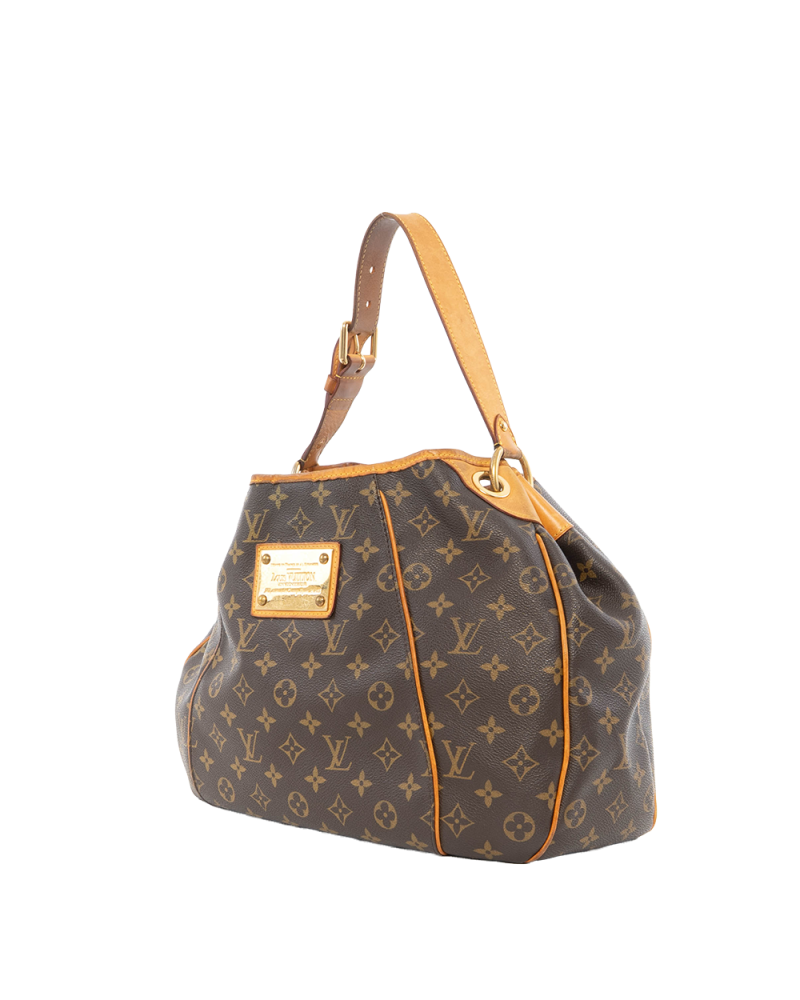 LV GALLIERA PM BROWN MONOGRAM CANVAS GHW FL2068 3013