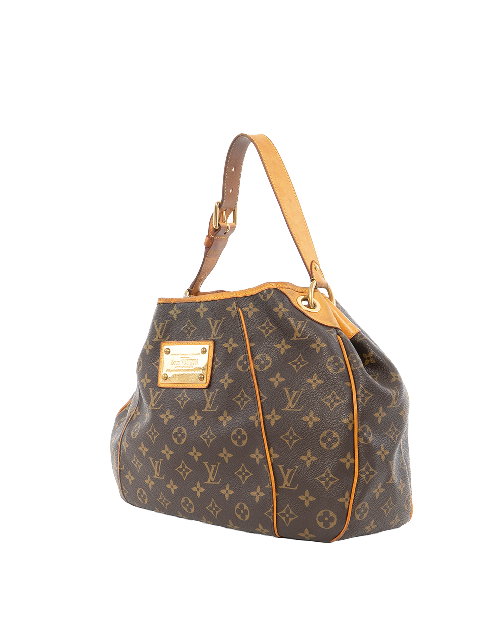 LV GALLIERA PM BROWN MONOGRAM CANVAS GHW FL2068 3013