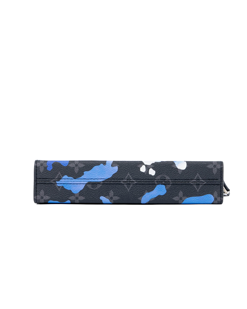 LV GASTON ECLIPSE BLACK BLUE MONOGRAM CANVAS SHW MICROCHIP 01394