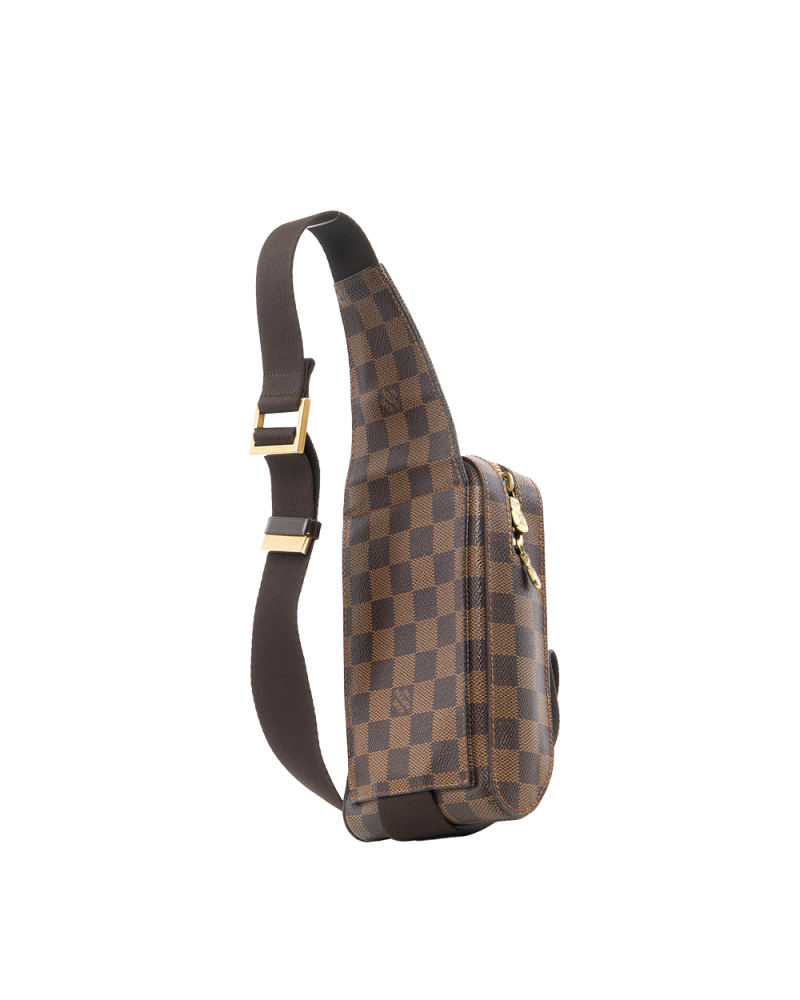 LV GERONEMOS BROWN DAMIER CANVAS GHW 0731