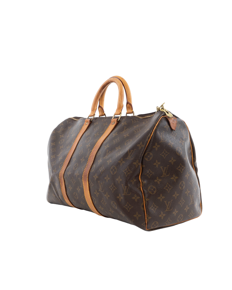 LV KEEP ALL 45 BROWN MONOGRAM CANVAS GHW SP1904 6659