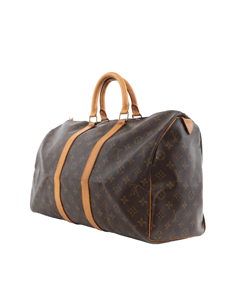 LV KEEP ALL 45 BROWN MONOGRAM CANVAS GHW SP1904 6661