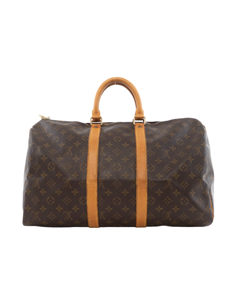 LV KEEP ALL 45 BROWN MONOGRAM CANVAS GHW SP1904 6662