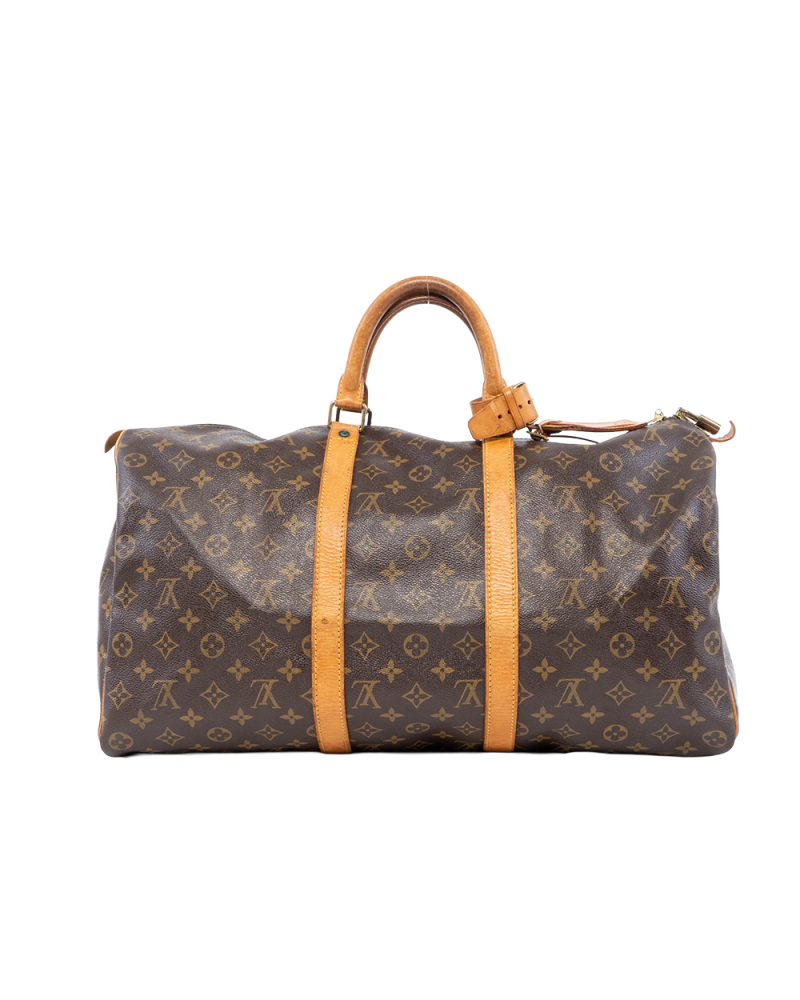 LV KEEP ALL 55 BROWN MONOGRAM CANVAS GHW SP0975 02210