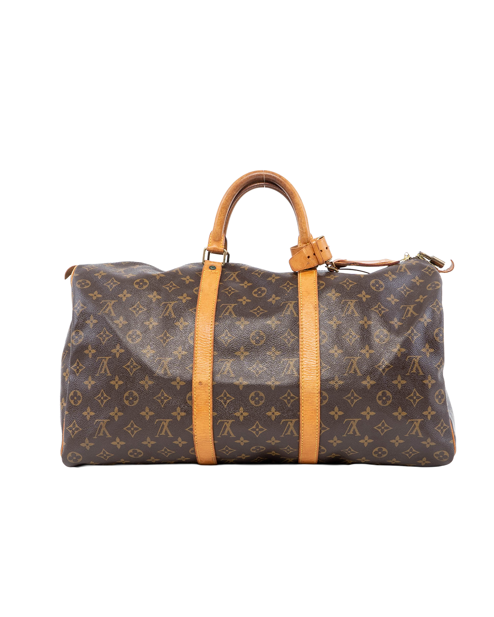 LV KEEP ALL 55 BROWN MONOGRAM CANVAS GHW SP0975 02210