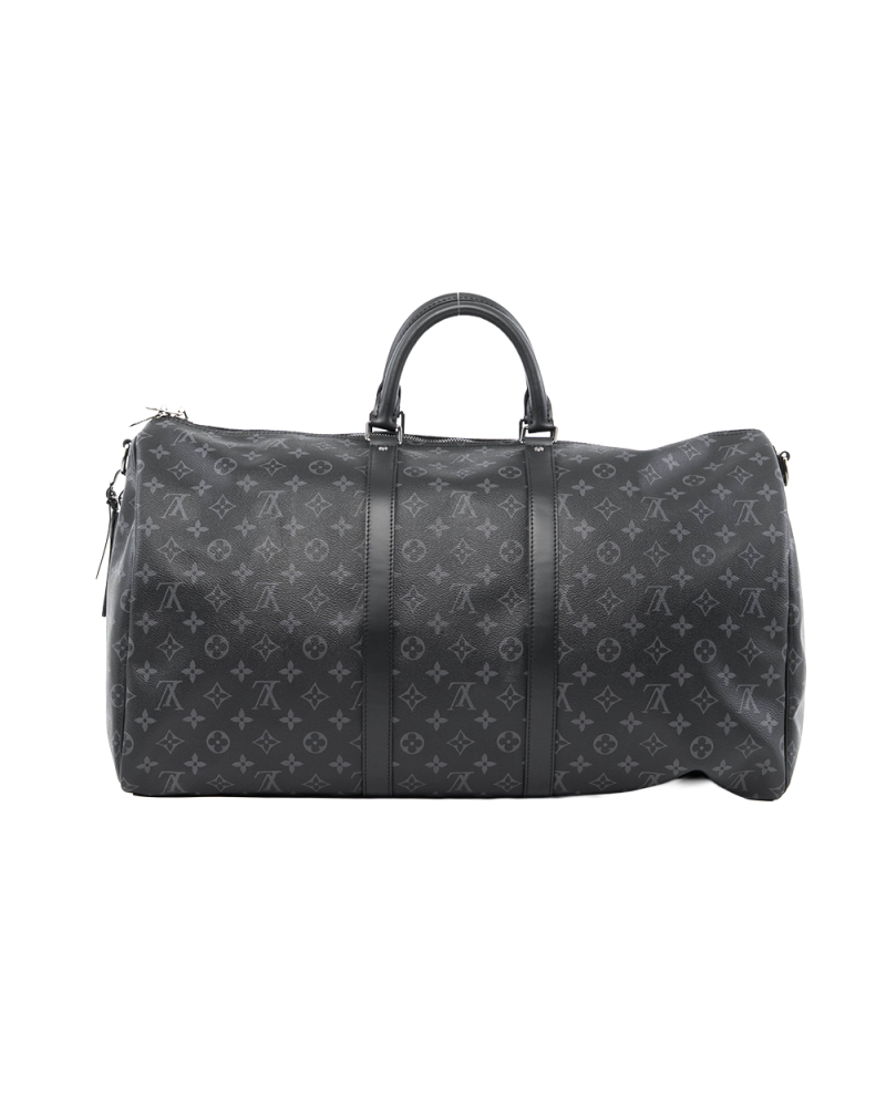LV KEEP ALL ECLIPSE MONOGRAM CANVAS SHW MICROCHIP 0053