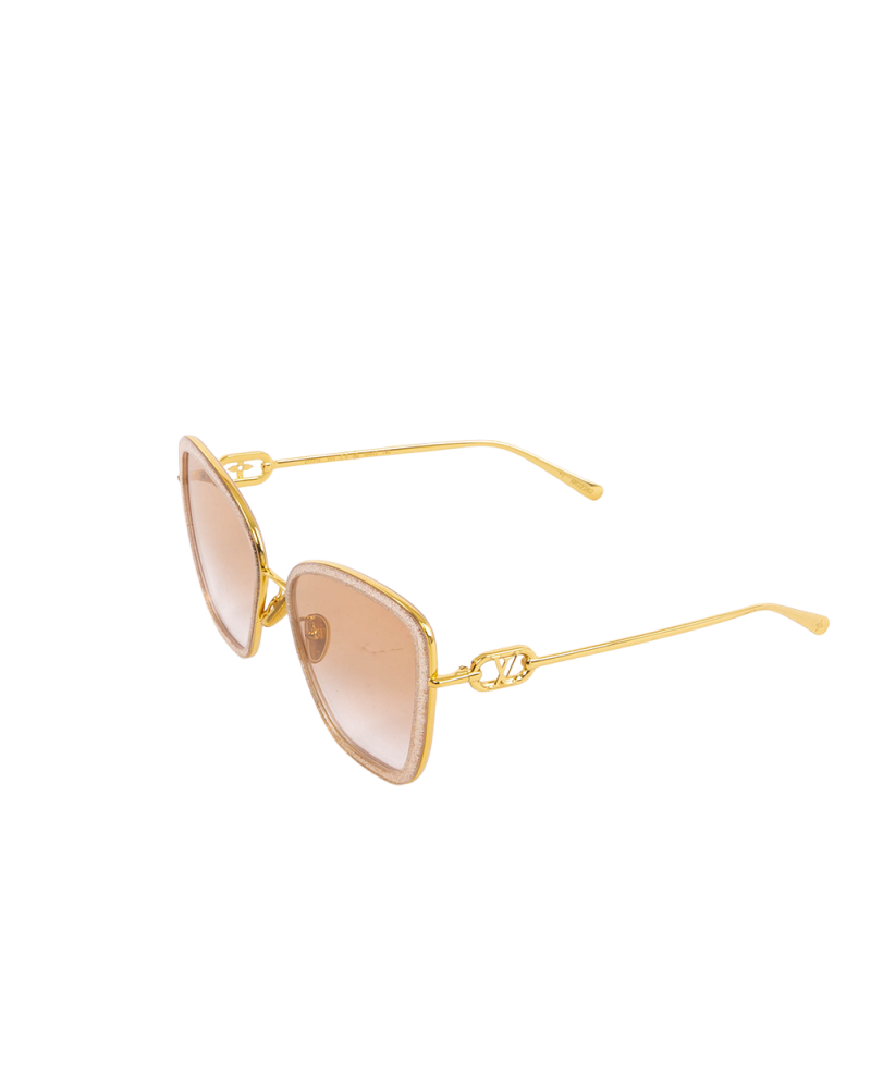 LV LINK ONE CAT EYE GOLD PINK GHW 5449