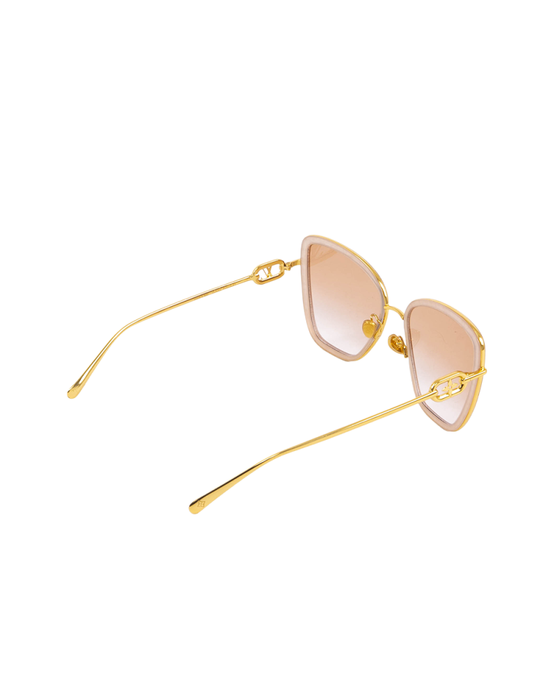 LV LINK ONE CAT EYE GOLD PINK GHW 5450