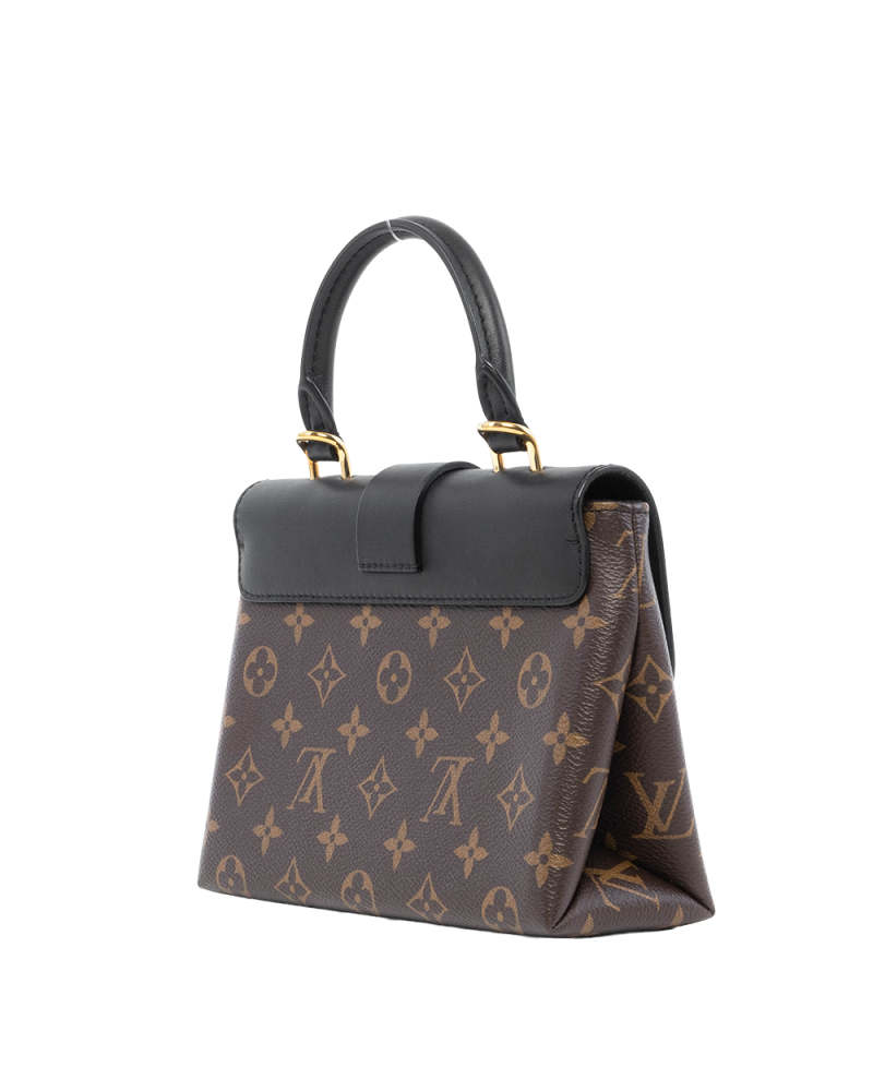LV LOCKY BB BROWN BLACK MONOGRAM CANVAS GHW AA4250 3121